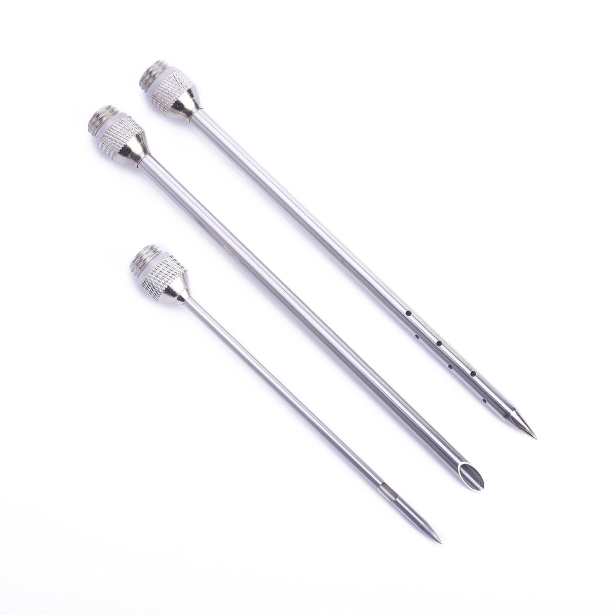 MERCIER Stainless Steel Heavy Duty Meat marinade Injector with 2-oz Large Capacity Barrel and 3 Marinade Needles Mercier Kitchen