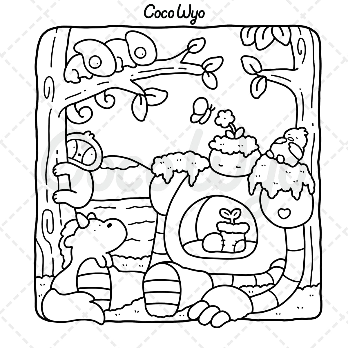 Lala Friends: Coloring Book for Adults and Teens Featuring Dreamy Characters in Imagined Worlds (Cozy & Cute Coloring) Independently Published
