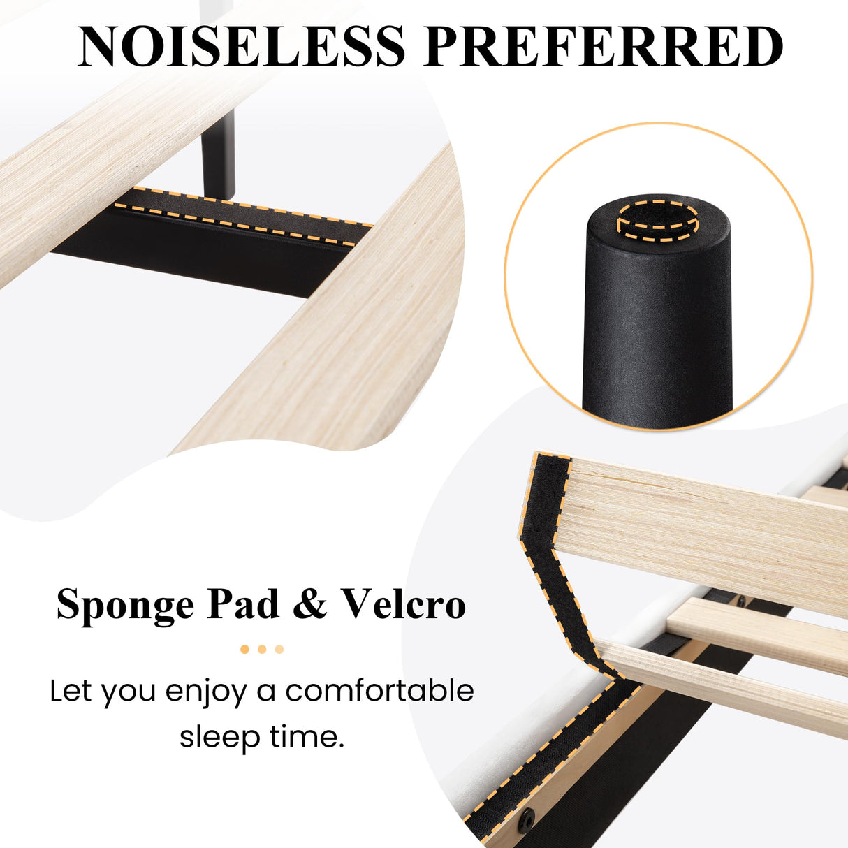 SHA CERLIN Queen Upholstered Platform Bed Frame with Vertical Channel Tufted Velvet Fabric Adjustable Headboard, Wooden Slats Support, Mattress Foundation, Box Spring Optional, White SHA CERLIN