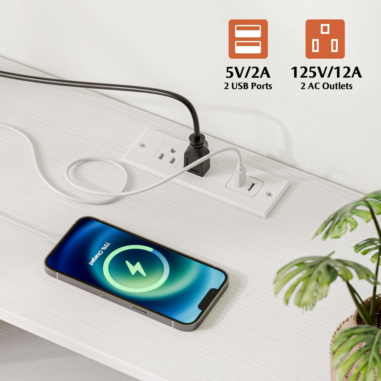 YaFiti Dresser for Bedroom with 8 Drawers, Dresser TV Stand with LED Lights, Fabric Chest of Drawers with Side Pocket for Living Room, Entryway, Bedroom Furniture (White) YaFiti