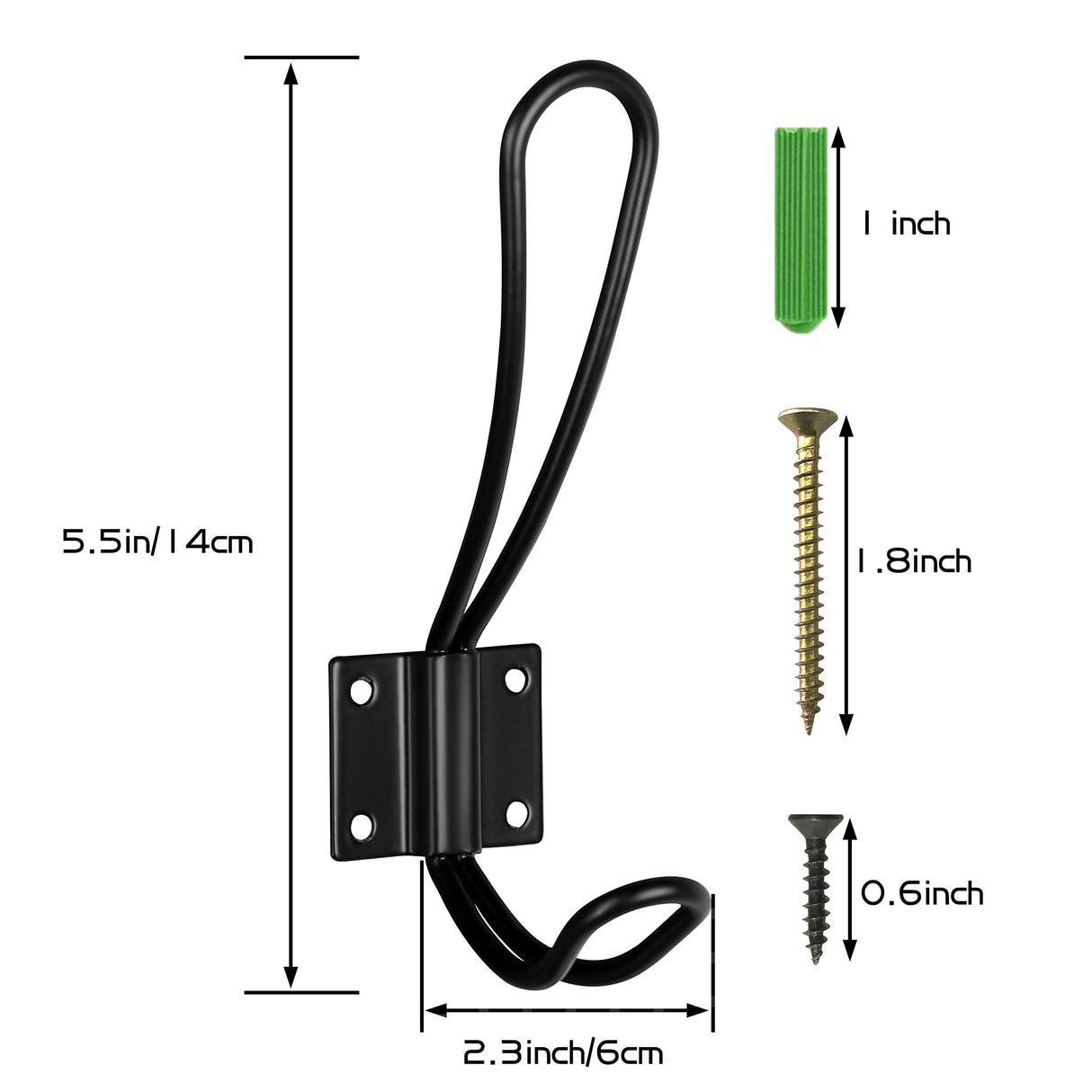 Homagic Solid Pine Wood Towel Rack Rustic Coat Rack Wall Mounted Coat Hook with 4 Farmhouse Hooks Rustic Towel Racks for Bathroom Entryway Kitchen Towel Coat Hat Purse Robes (Brown) Homagic