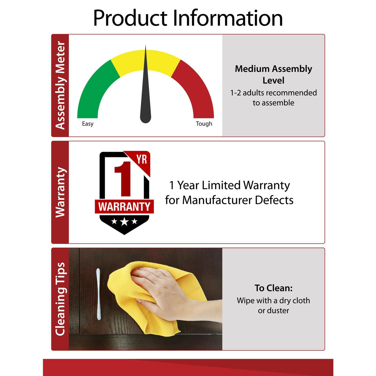 Ameriwood Home Carver Coffee Table with Open Storage, Matte Black Paint and Distressed Wood Grain Accents Ameriwood Home