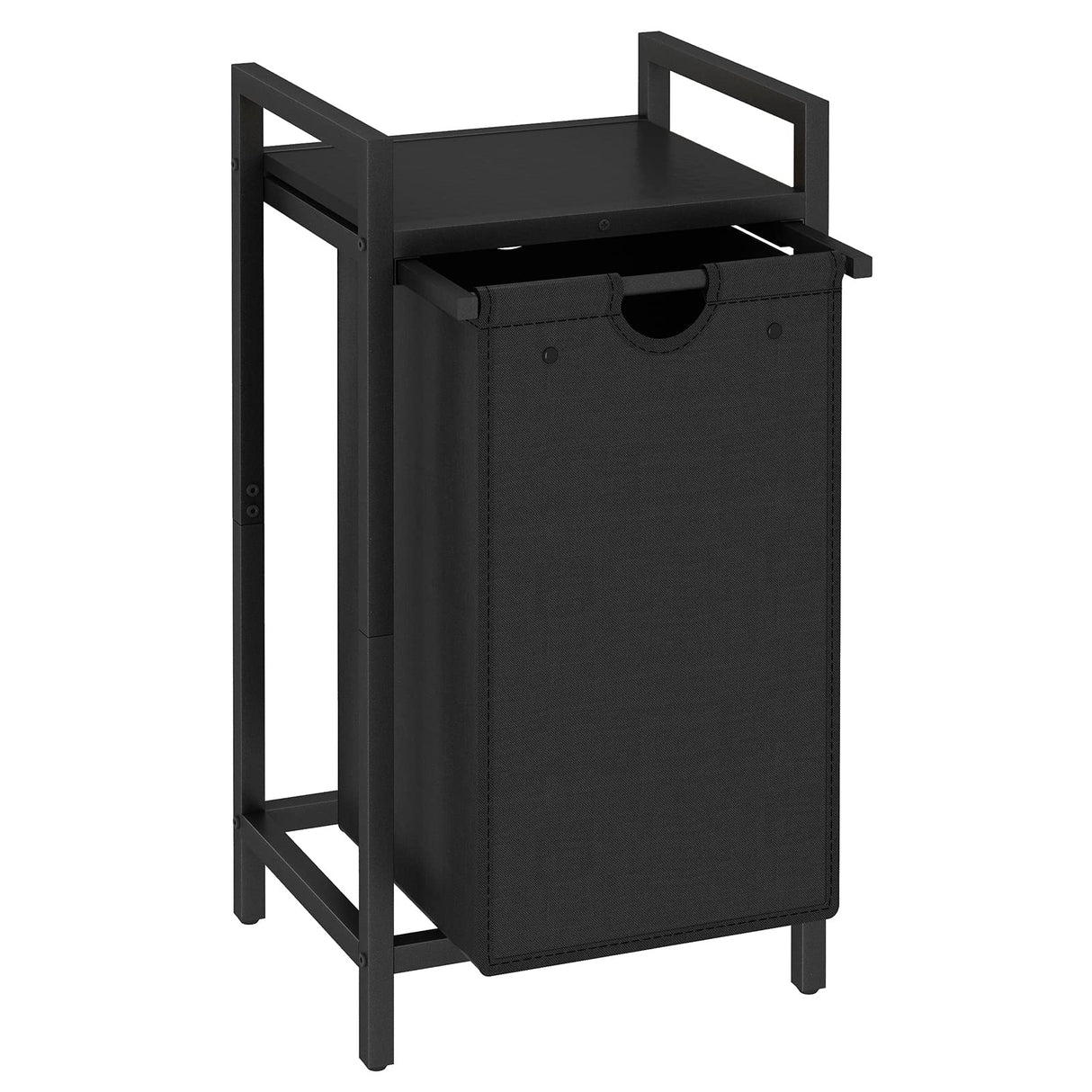 LAATOOREE Laundry Hamper, Two-Color Laundry Basket with Removable Laundry Bag and Top Shelf, Clothes Hamper for Samll Space,Laundry Room, Bedroom, Bathroom LAATOOREE