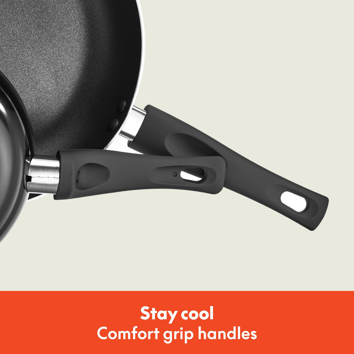 bella Cookware Set, 12 Piece Pots and Pans with Utensils, Nonstick PFOA Free Scratch Resistant Cooking Surface Compatible with All Stoves, Nylon and Aluminum, Black BELLA