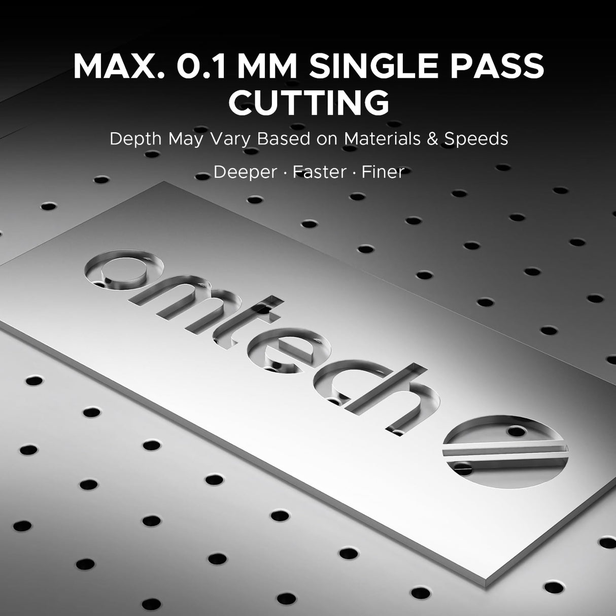 OMTech 50W Fiber Marking Machine with LightBurn, 7x7 Inch Fiber Laser Engraver for Metal Silver Gold Aluminum More, Fiber Laser Engraving Machine Marker Etcher with JPT Laser Source Autofocus Camera OMTech