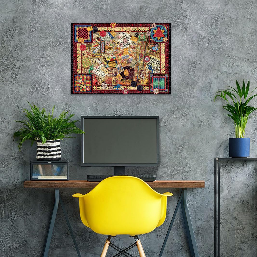 Ravensburger Vintage Games 1000 Piece Jigsaw Puzzle for Adults - 12000655 - Handcrafted Tooling, Made in Germany, Every Piece Fits Together Perfectly Ravensburger