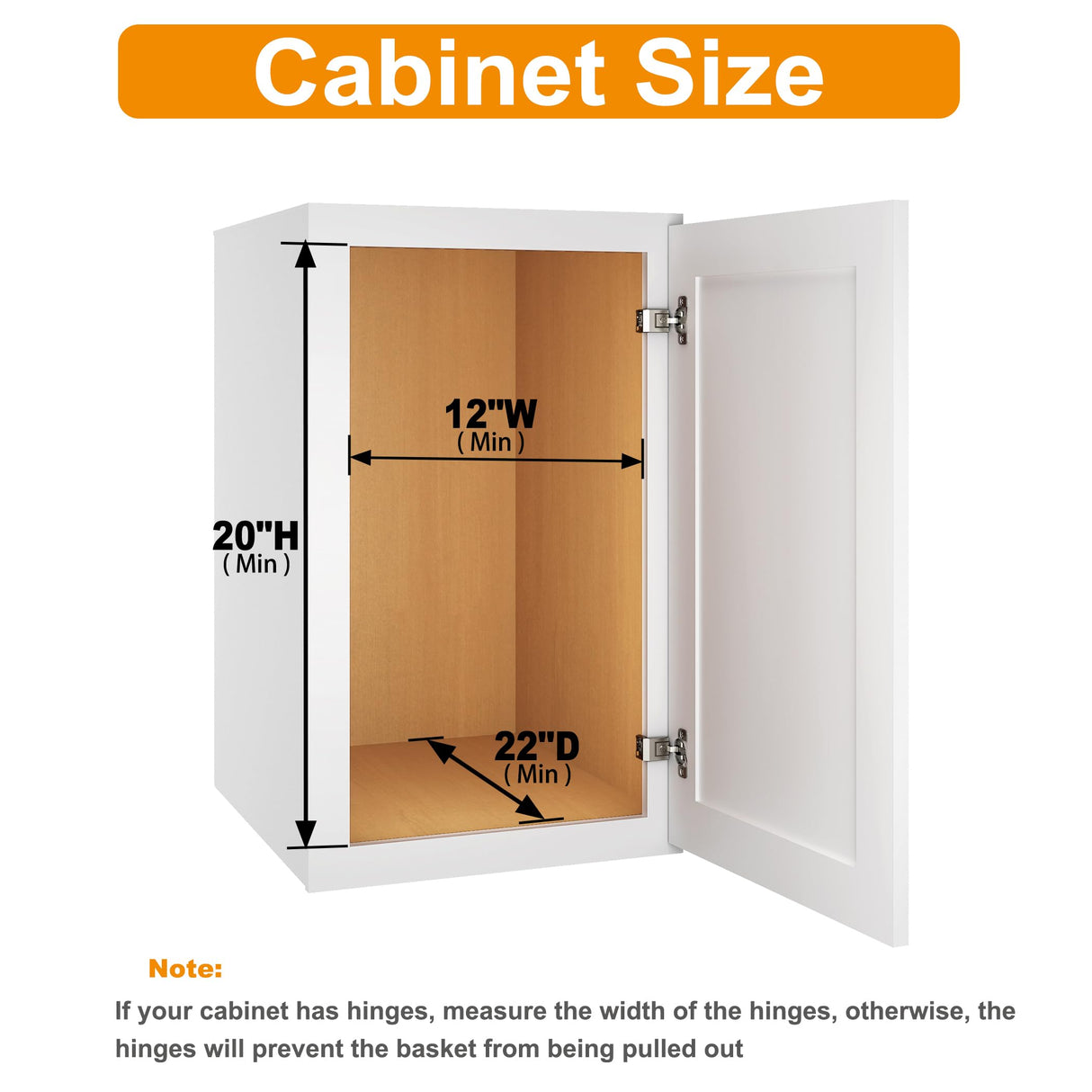 ROOMTEC Pull Out Cabinet Organizer, Under Sink Slide Out Storage Shelf with 2 Tier Sliding Wire Drawer, Sliding Storage for Inside Kitchen Cabinet- 11½ in. W x 21½ in. D (Left) ROOMTEC