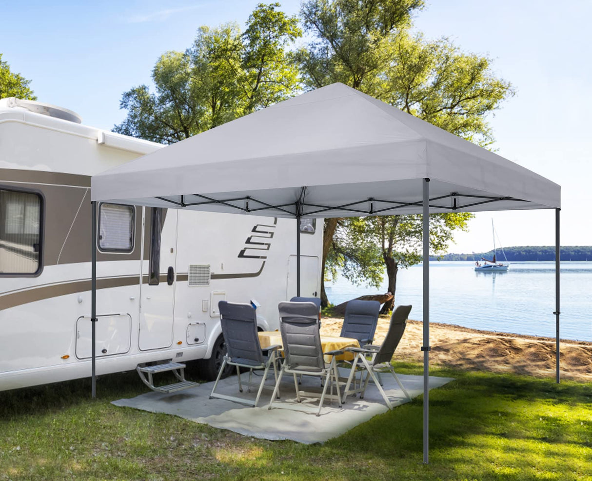 COOSHADE Easy Pop Up Tent 8x8Ft(Grey) COOSHADE