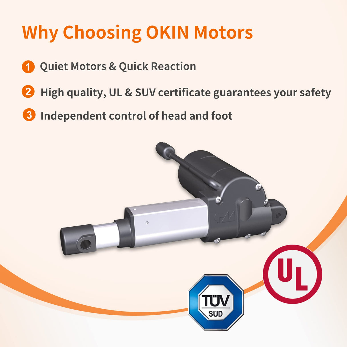 ESHINE Adjustable Bed Frame King - Ergonomic Electric Bed Base, Foot & Head Incline, APP Control, Wireless Remote, Zero Gravity, Anti-Snore, King, 2000 Series ESHINE