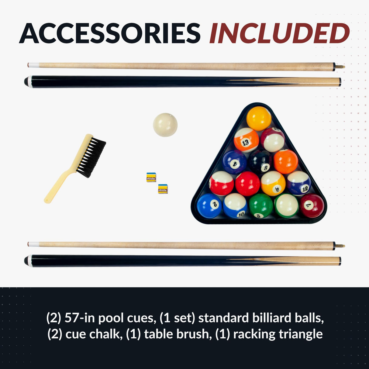 Hathaway Hustler 7 Ft Tournament Pool Table – Includes Cue Sticks, Billiard Balls, Automatic Ball Return – Perfect for Competitive Players and Family Games Room – Blue Felt with Black Finish Hathaway