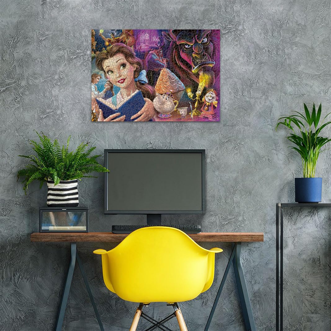 Ravensburger Disney Collector's Edition Heroine's: Princess Belle 1000 Piece Jigsaw Puzzle for Adults - 12000883 - Handcrafted Tooling, Made in Germany, Every Piece Fits Together Perfectly Ravensburger