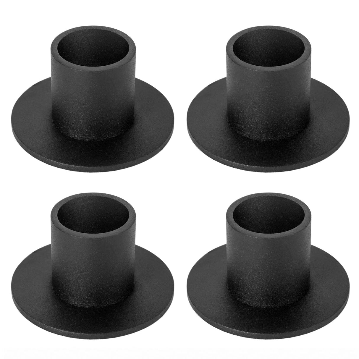 4 Pcs Black Candle Holders Retro Candlestick Holder Farmhouse Decor for Home Wedding Party Anniversary Housewarming Gifts for Women Men ysnn