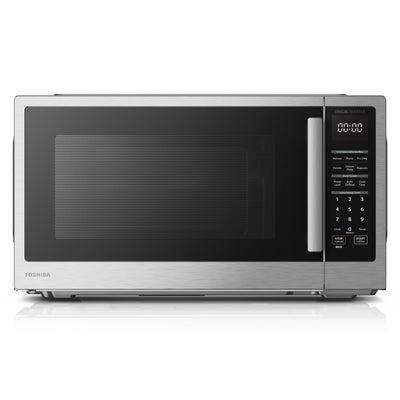TOSHIBA ML4-EM22PAIT(SS) Countertop Microwave Oven with Sensor Cook, 6 Auto Menus, Origin Inverter, Child Lock, 2.2 Cu Ft for Large Family, 16.5 Inch Removable Turntable, 1200W, Stainless Steel