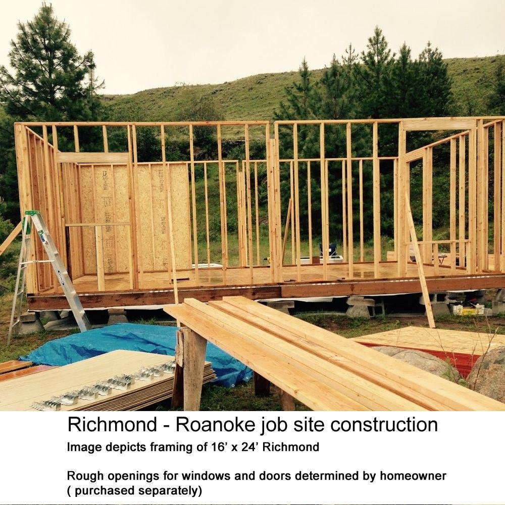 Best Barns Richmond 16 ft. x 24 ft. Wood Storage Building Best Barns Inc.