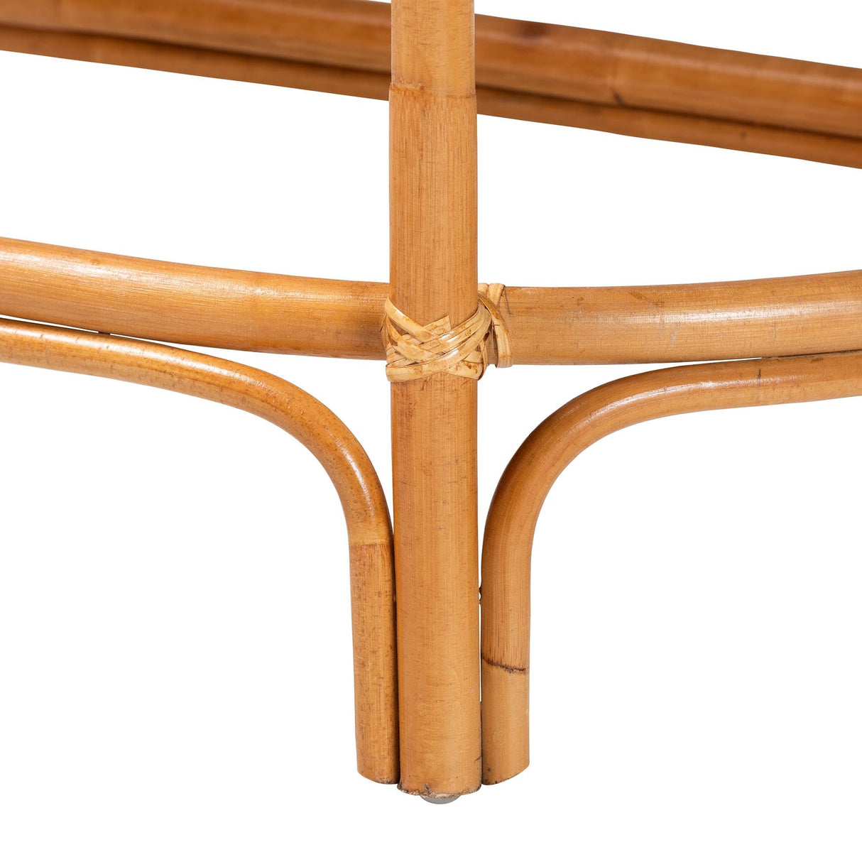 bali & pari Wakana Natural Rattan Console Table, One Size, Light Honey bali & pari