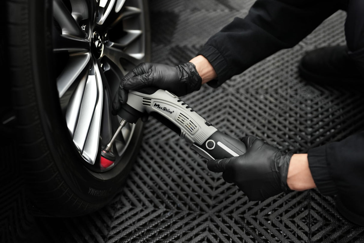 Maxshine Professional Mini Cordless Polisher (M0312 V2) - Portable, Lightweight (1.93 lbs), 6-Speed DA/Rotary Polisher for Auto Detailing, Scratch & Swirl Repair, Paint Protection, Gloss & Shine Maxshine