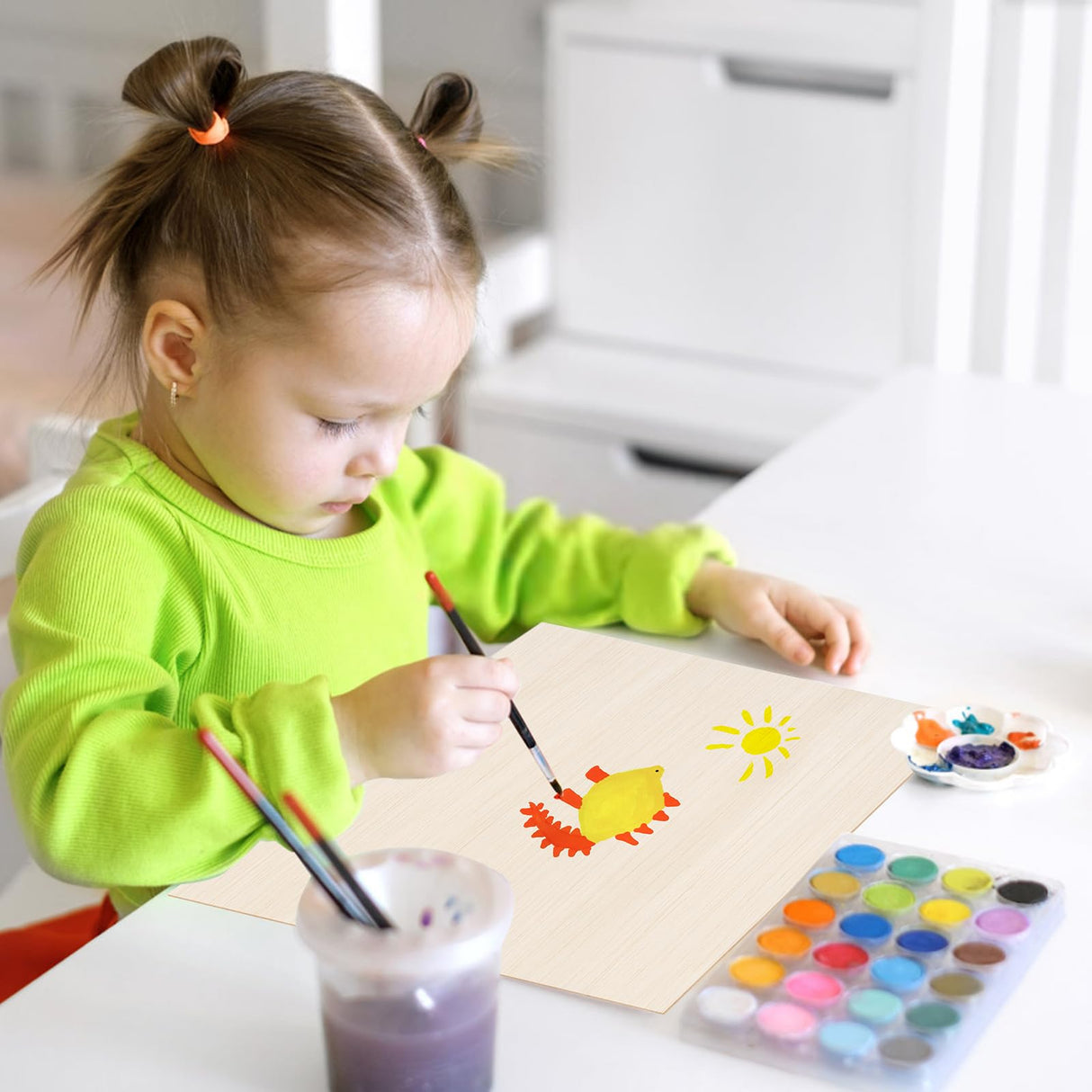 18 Pack Basswood Sheets 6X6 x 1/16 Inch Thick Plywood Balsa Wood Sheets Unfinished Wood Squares Boards Balsa Wood Sheets for Crafts Laser Cutting Wood Burning and Drawing (6 x 6 inch) pojah