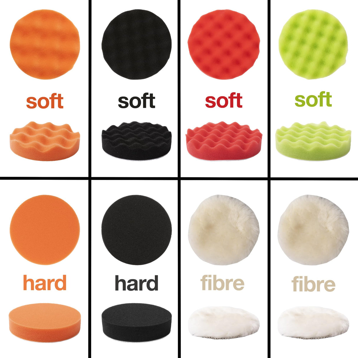 5 inch Air Random Orbital Sander for Auto Body Work, Pneumatic Palm Sander with 10 Polishing Sponge & Wool Pads, 10 Sandpapers (5 Inch Kit) UPWOOD