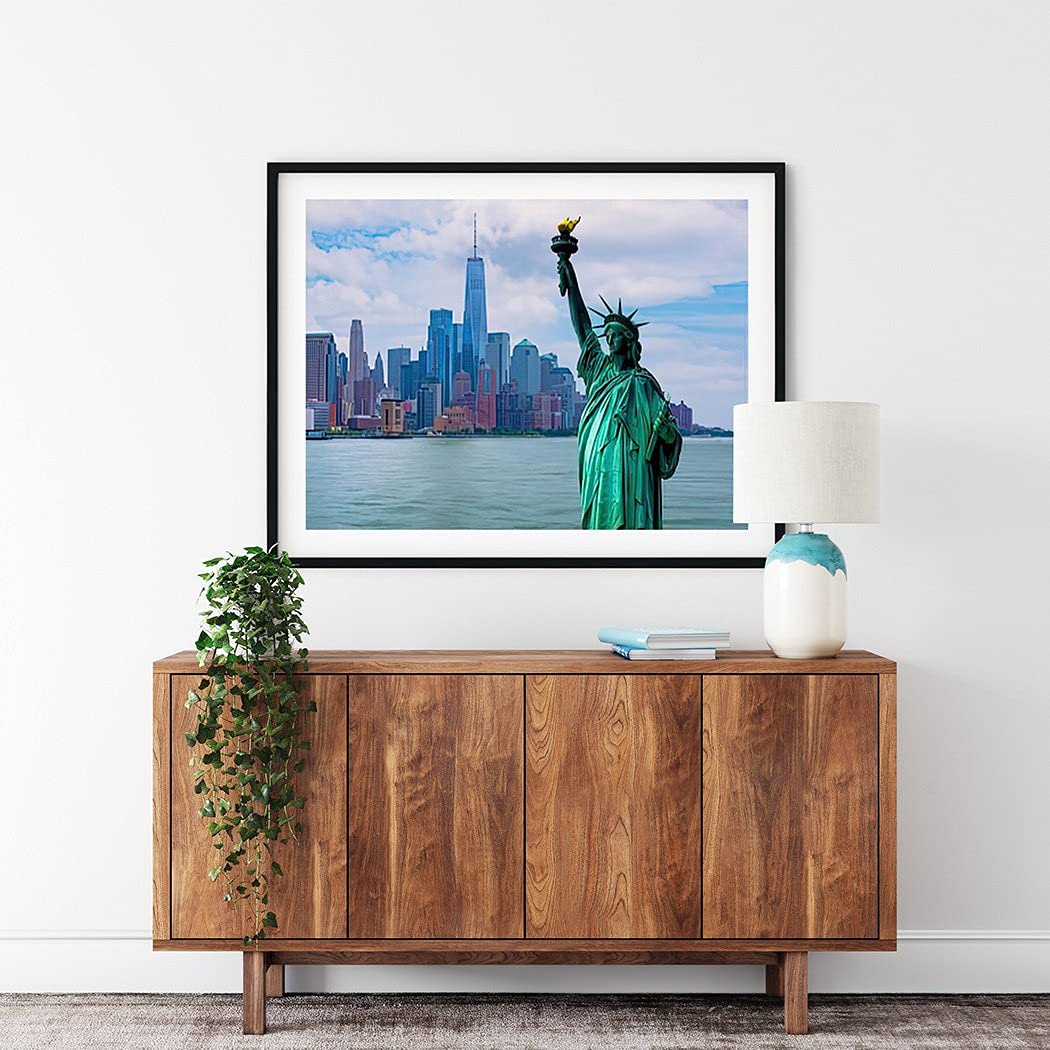 Diamond Painting Adult Painting Kits New York Skyline Cityscape Landmarks of New York City USA Home Bedroom Living Room Art Wall Decoration 12"x16" Puzzle art