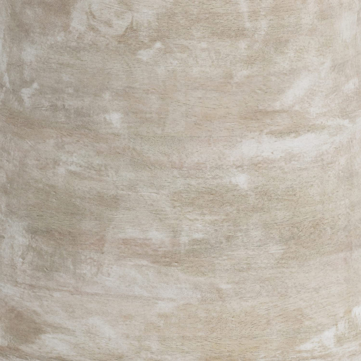 SIMPLIHOME Robbie SOLID MANGO WOOD 16 Inch Wide Round Contemporary Rustic Accent Table in Distressed White Wash, Fully Assembled, For the Living Room and Bedroom SIMPLIHOME