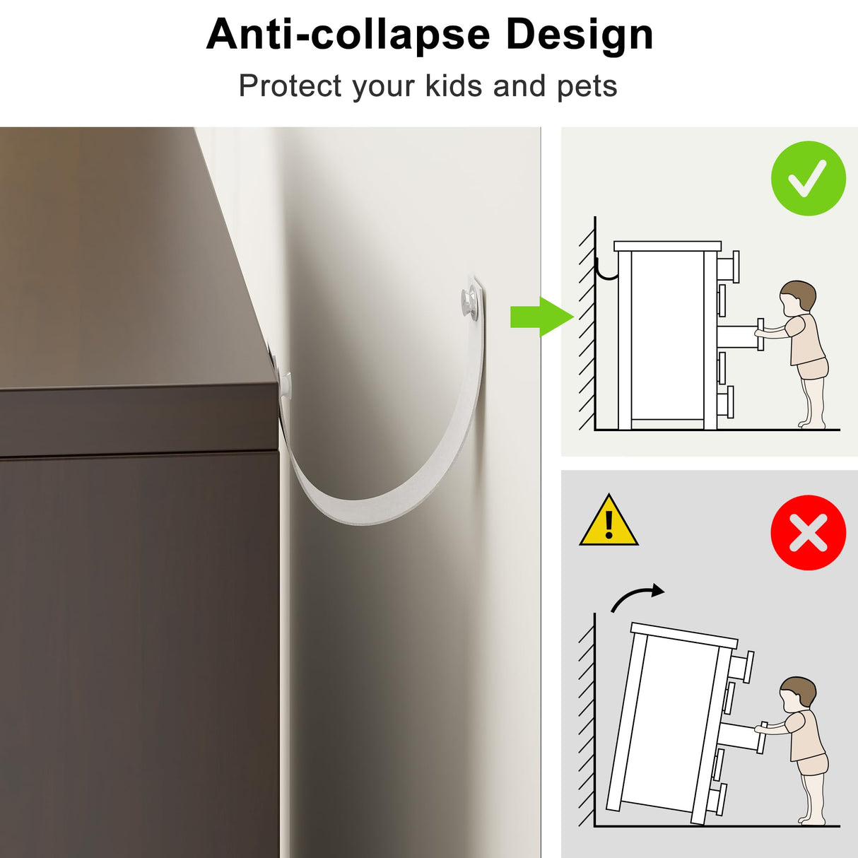 Jocoevol Modern Brown 5 Drawer Dresser for Bedroom, Simply Chest of Drawers, Wood Storage Dresser with Deep Drawers for Living Room Hallway Entryway, Brown Jocoevol