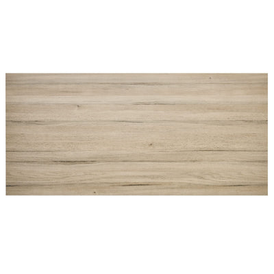 Kaboon 60x24 inches Oak Tabletop, Solid One-Piece Wood Desktop for Sit Stand Desk, Double Desks, L Desk DIY, Rectangular Wood Countertop, Home or