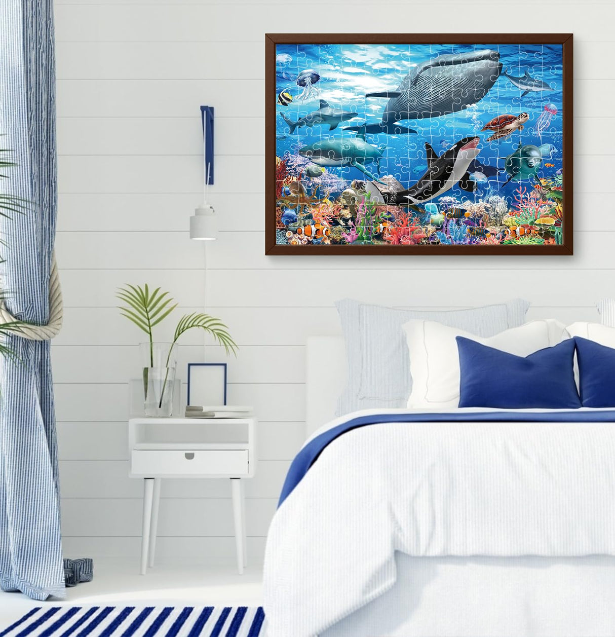 HEIPINIUYE 24 Puzzle Saver Sheets Peel and Stick, Preserve 4 × 1000 Pieces Jigsaw Puzzles, Puzzle Glue Sheets for Easy Framing of Finished Puzzles HEIPINIUYE