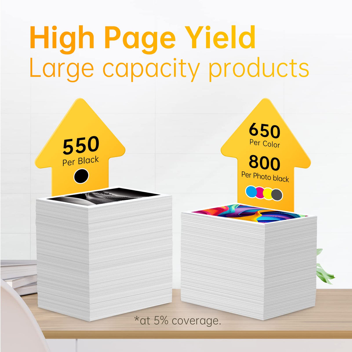 LEMERO Remanufactured Ink Cartridge Replacement for Epson 302 XL 302XL T302XL for XP-6100 XP6100 XP6000 XP-6000 Printer (Black, Photo Black, Cyan, Magenta, Yellow, 5 Pack) LEMERO