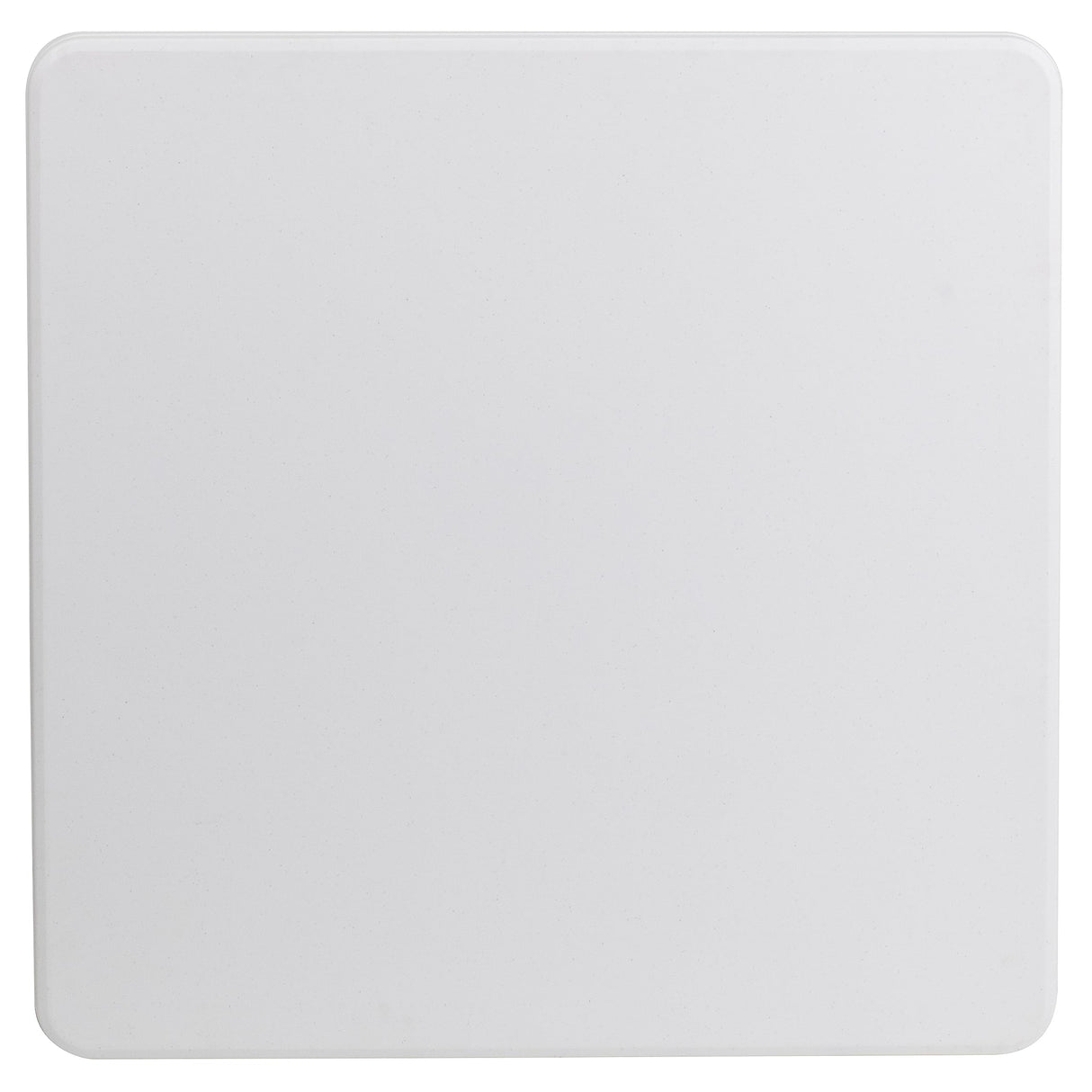 Flash Furniture Elon 2.85' Square Plastic Folding Event Table for Indoor/Outdoor Events, Portable Banquet Table with Locking Legs, White Flash Furniture