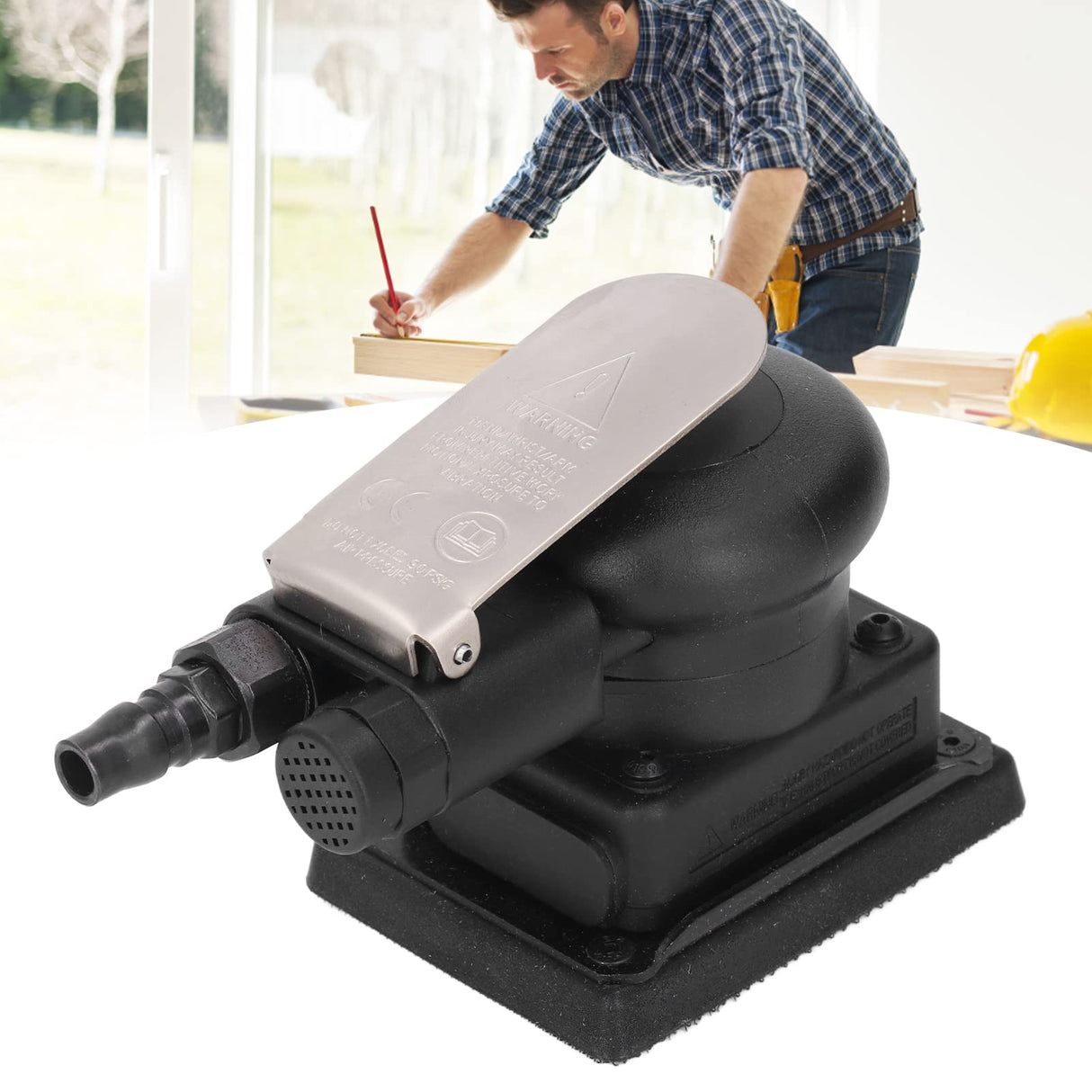 Garosa Air Sander Pneumatic Sandpaper Sanding Machine Polisher for Wood Metal Garosa