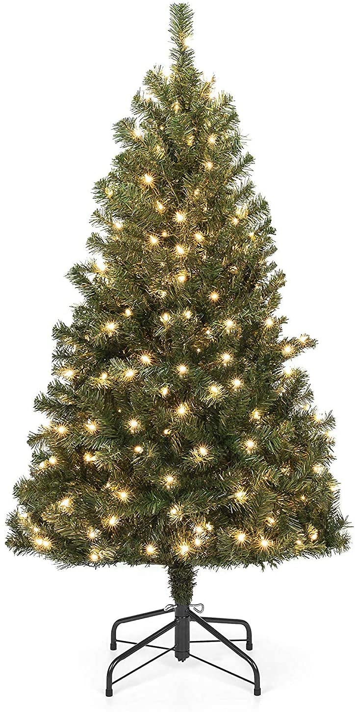 Replacement Christmas Tree Stand for Artificial Trees, Folding Christmas Tree Base for 4 Ft to 6 Ft Artificial Trees, Fits 0.5-1.25 Inch Tree Pole, Green Loxan