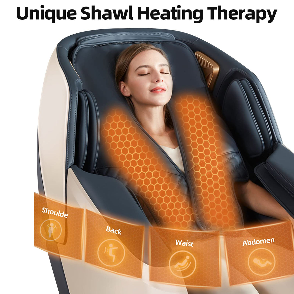 MassaMAX MT339 4D Massage Chair, Full Body Shiatsu Recliner with Auto Extendable Footrest, Zero Gravity, SL Track, Deep Yoga Stretch,15 Modes, AI Voice Control, Foot Rollers, and Heating (Magic Black) MassaMAX