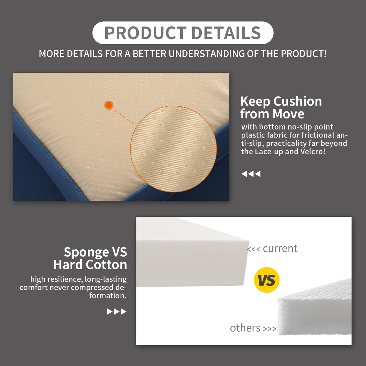 Rattaner 5-Piece Outdoor Patio Furniture 45 in Outdoor Fire Pits Patio Furniture Set 60000 BTU Outdoor Propane Fire Pit No-Slip Cushions Waterproof Covers, Navy Blue Rattaner