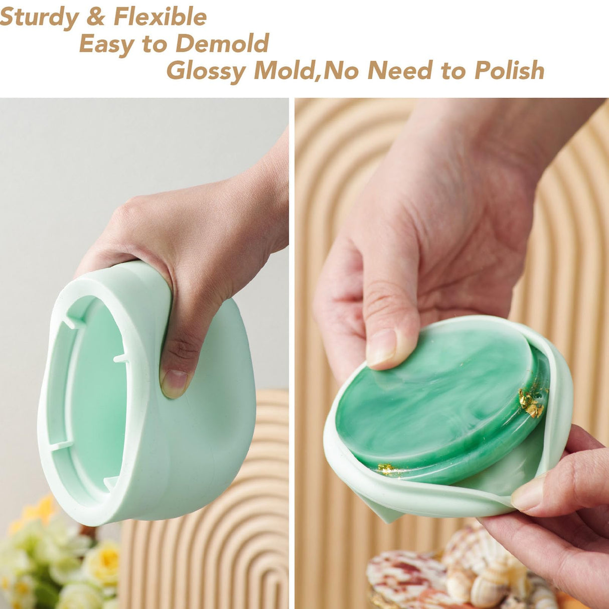 Jar Resin Molds Extra Large, Jars Silicone Molds with Lid for Epoxy Resin Casting for DIY Jewelry Storage Box, Candy Container,Candle Holder, Home Decoration FaitmainX