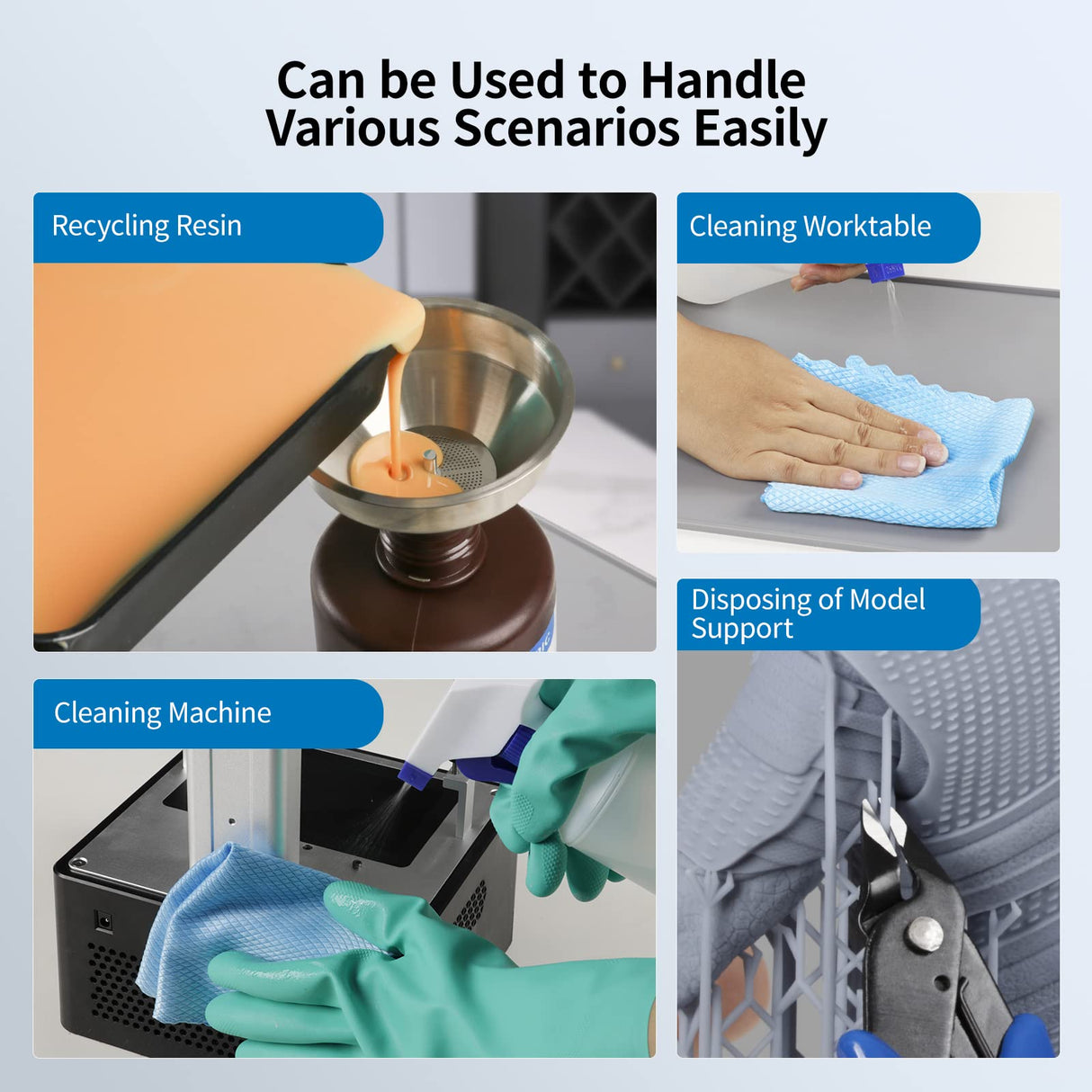 ANYCUBIC Wash and Cure 3 Station and Resin 3D Printer Accessories Tool Kits ANYCUBIC