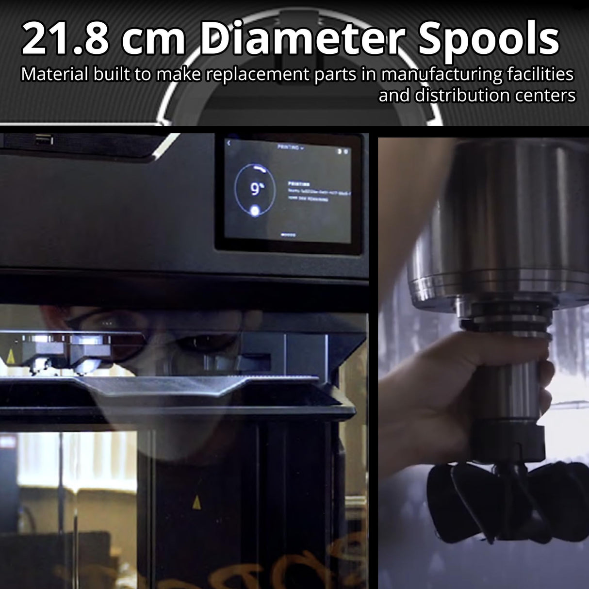 MakerBot 375-0033A Method Nylon Filament for Method 3D Printer (Black, 1.54Lb) MakerBot