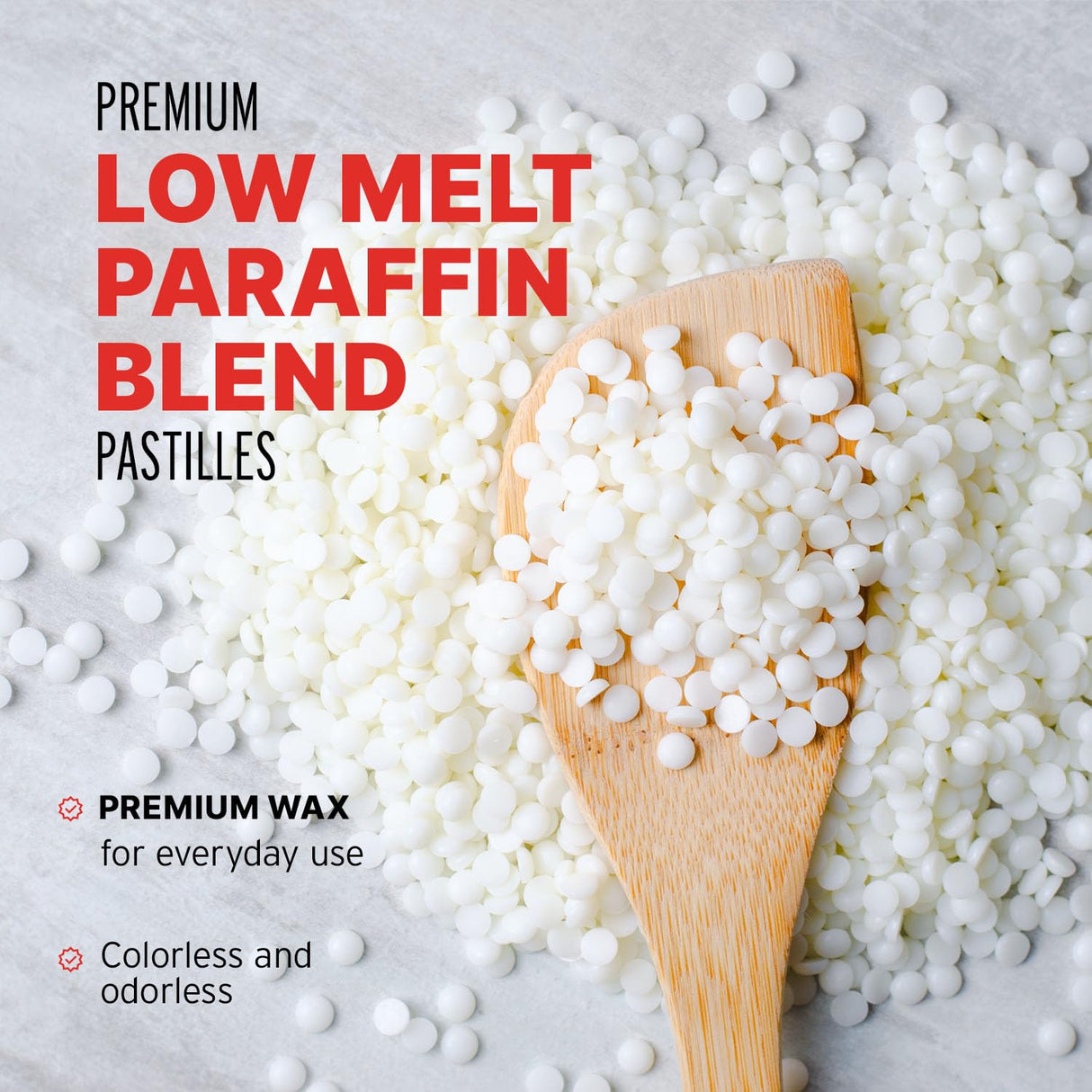 Blended Waxes, Inc. Paraffin Wax for Candle Making, Easy to Use Pastilles, Premium and Low Melt Paraffin Wax for Candles, 127F Melt Point, 10 lb Pack BW Blended Waxes, Inc.