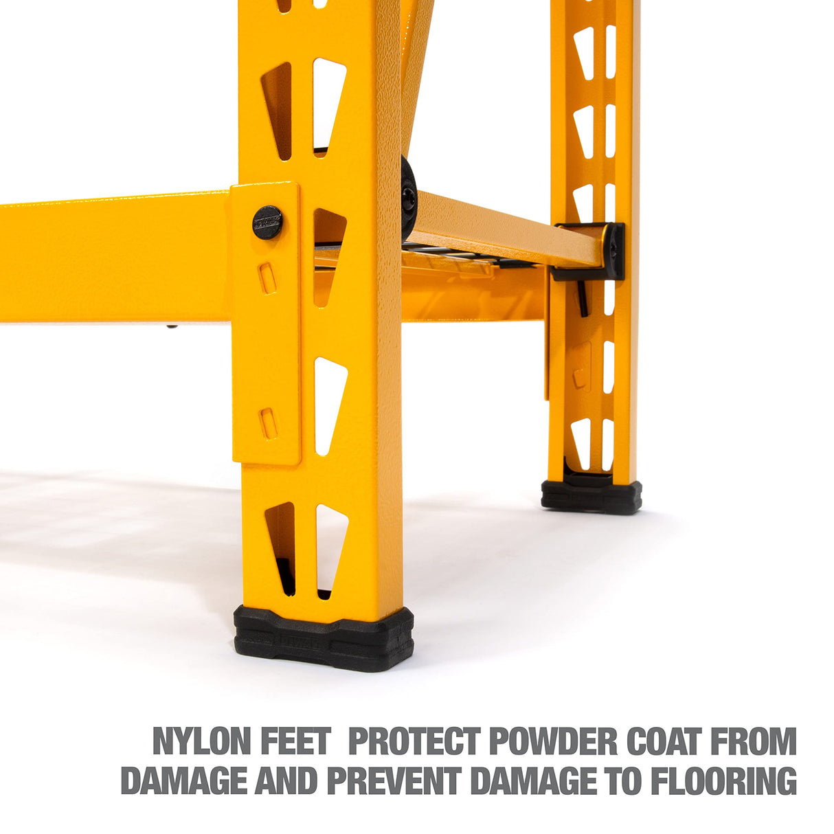DEWALT 2-Shelf Industrial 4- Carbon Steel Foot Storage Rack Work Station Kit (DXST3000WB) DEWALT