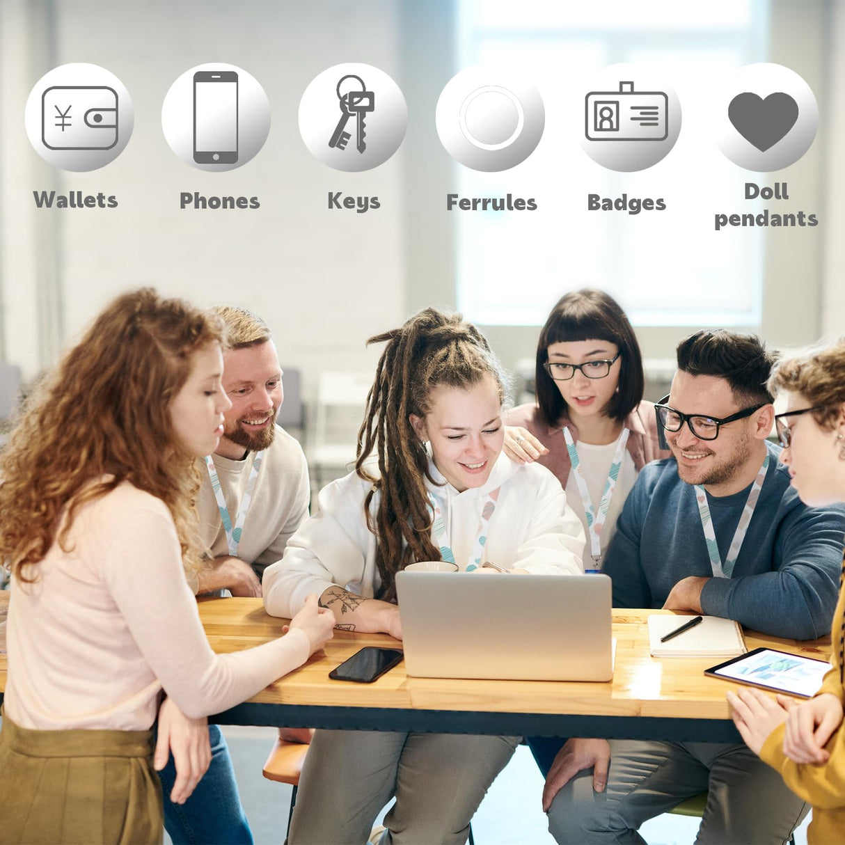 RYKOMO 20 Pieces Sublimation Blank Lanyards White Sublimation Lanyards Neck Lanyards with Badge Holder DIY Sublimation Lanyards with Detachable Buckles Heat Transfer Lanyards for Keychain Card Name RYKOMO