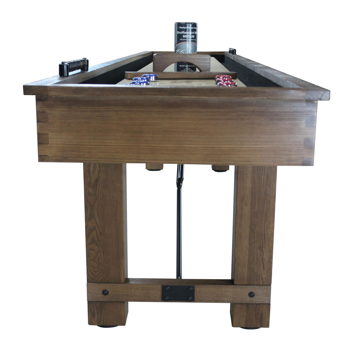 Playcraft Montauk Pecan 12' Shuffleboard Table Playcraft