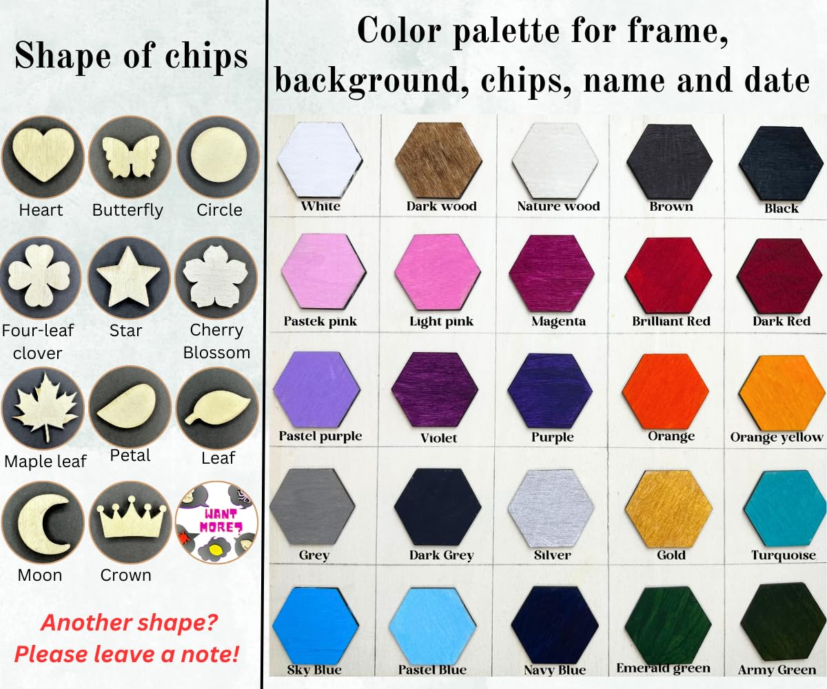 Personalized Guest Book Signs For Wedding - Customize Your Wedding Guest Book Alternative Frame, Dropbox Style with Wooden Maple Tree And Leaves - GiftshopbyHelenUS