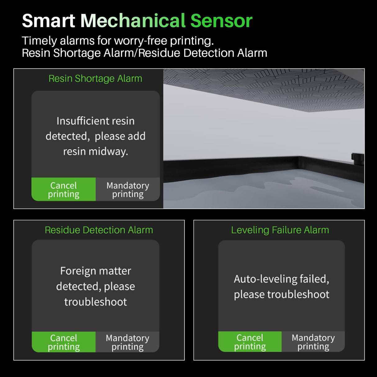 ELEGOO Mars 5 Resin 3D Printer, 4K 6.6" Mono LCD, Overheat Protection, Smart Mechanical Sensor, Auto-Leveling, Printing Size of 5.91 x 5.65 x 3.53 inch ELEGOO