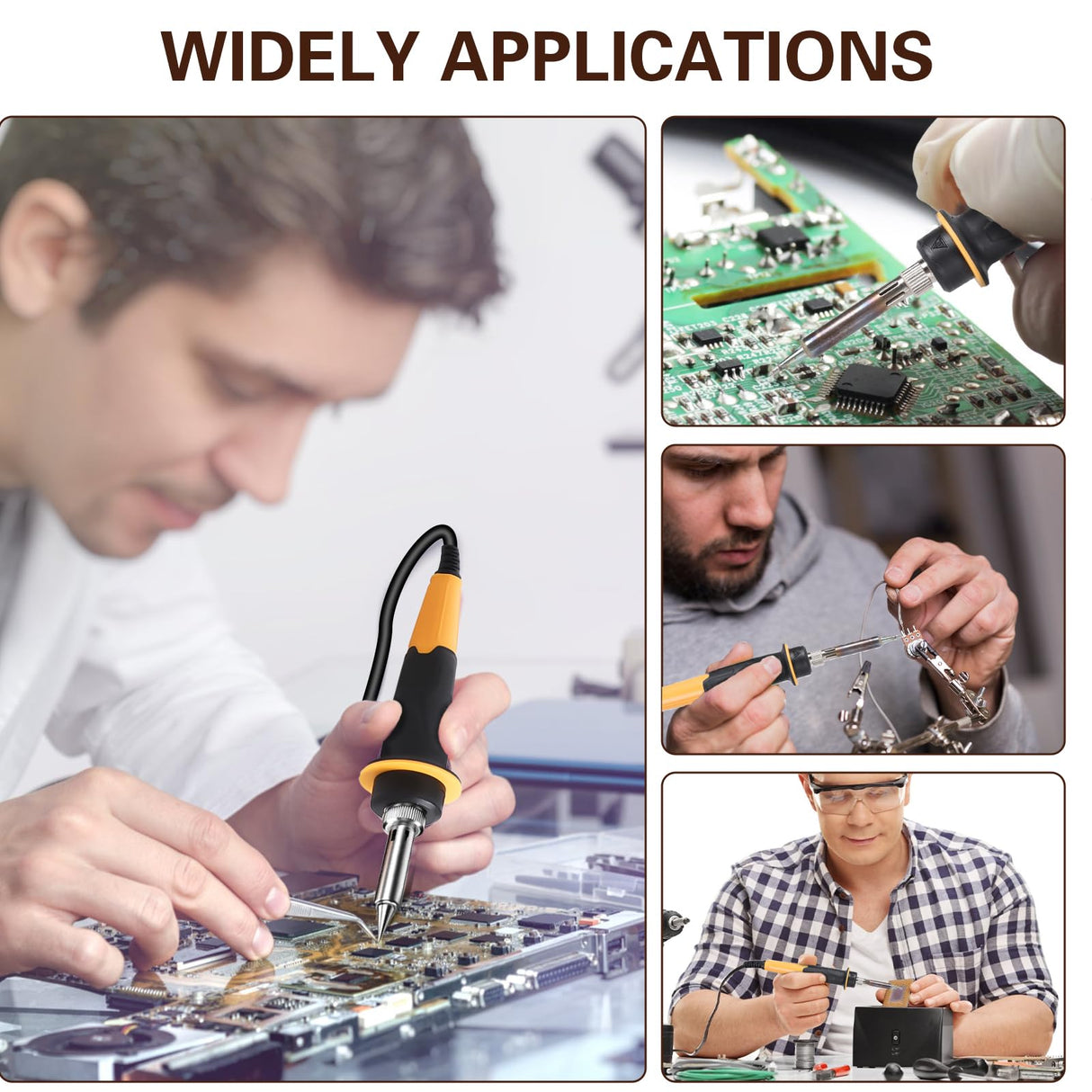 ITEFDTUTNE Cordless Soldering Station for Dewalt 20V Max Battery(Battery Not Included), Electric Digital LCD Display Soldering Iron Station,Fast Heating Up Soldering Station for DIY, Appliance Repair ITEFDTUTNE