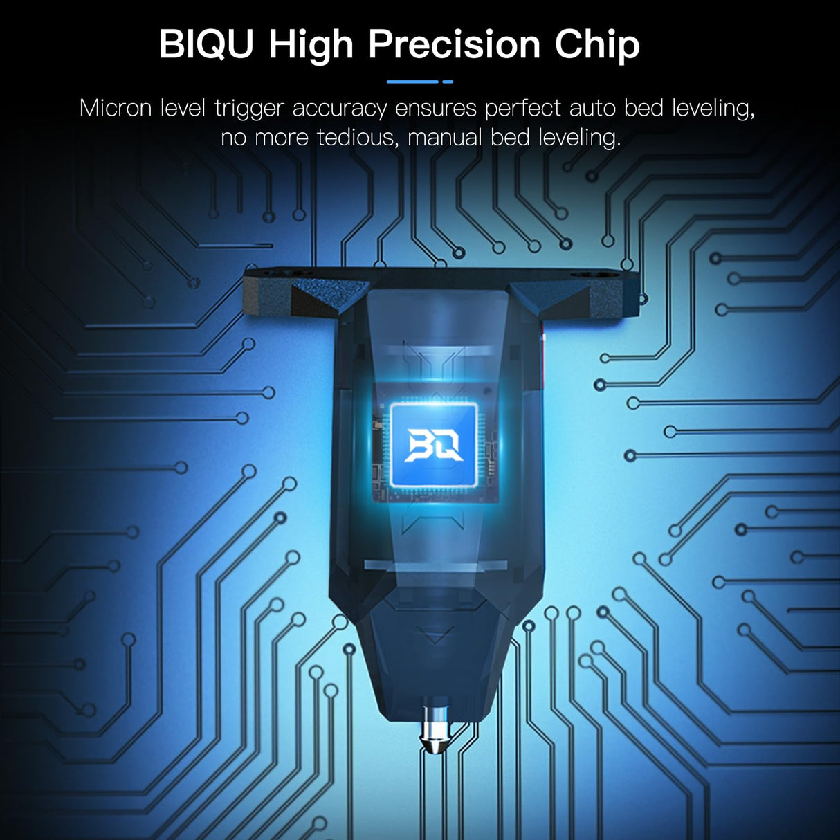 BIQU MicroProbe V2.0 Auto Bed Leveling Sensor, for Ender 3/Ender 3 V2/Ender 3 Pro/Ender 3 Max/Voron/H2 Extruder BIQU B1 3D Printer with SKR Mini E3 V3.0, Octopus V1.1/Pro, Manta/SKR 3 Series Board BIGTREETECH