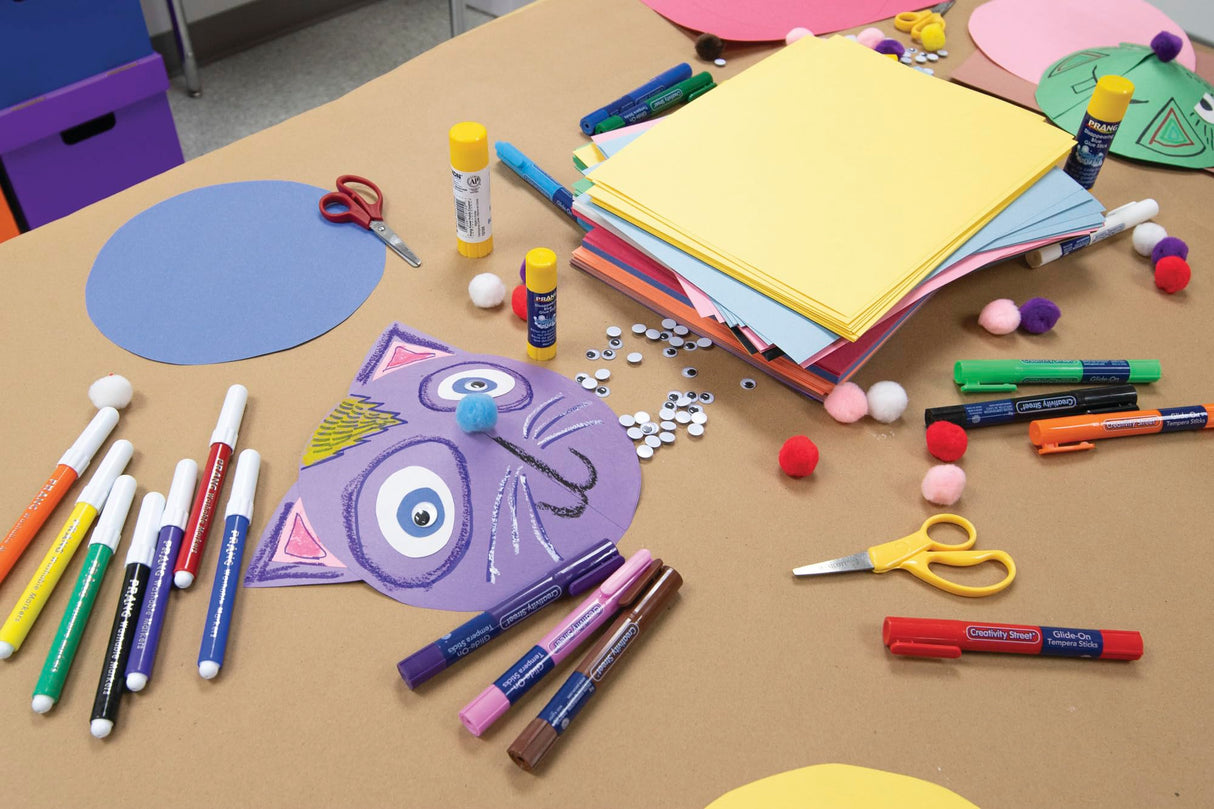 Prang (Formerly SunWorks) Construction Paper, Violet, 9" x 12", 100 Sheets Prang