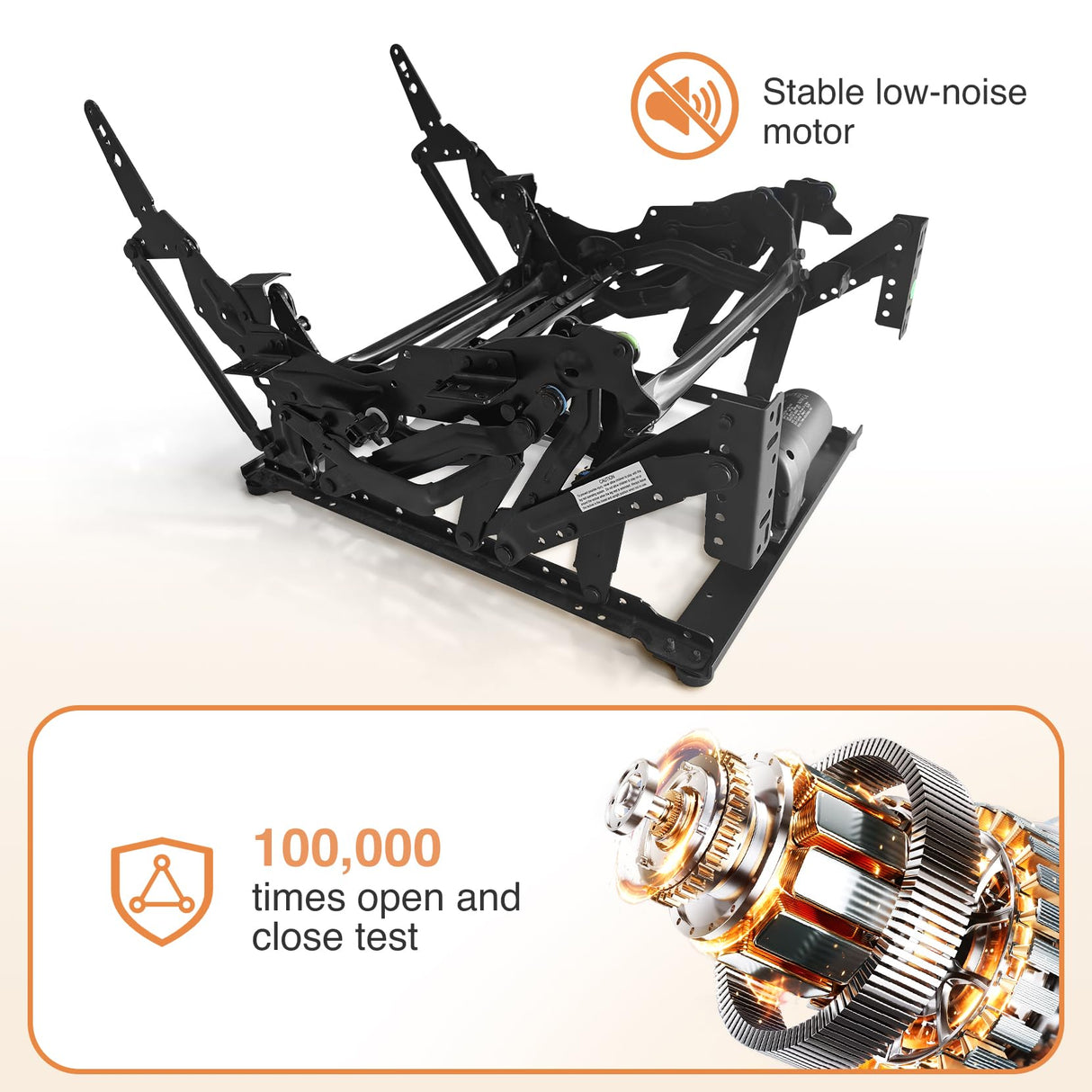 Welzona Adjustable Power Recliner Chair, Comfy PU Leather Electric Recliner Chair, Power Recliners with USB Port, Eco-Certified Small Recliners for Small Spaces Sofa Reclinable, Black Welzona