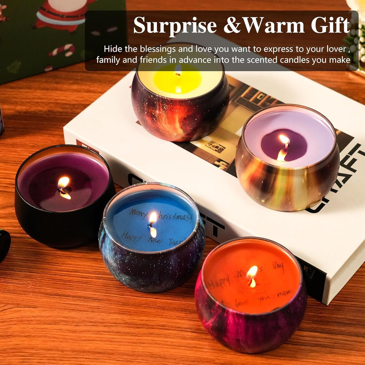 DANIAU Candle Making Kits for Adults, DIY Candle Making Supplies with Wax Melter,Premium DIY Starter Full Candle Making Set Perfect Arts & Crafts Kits Gifts DANIAU