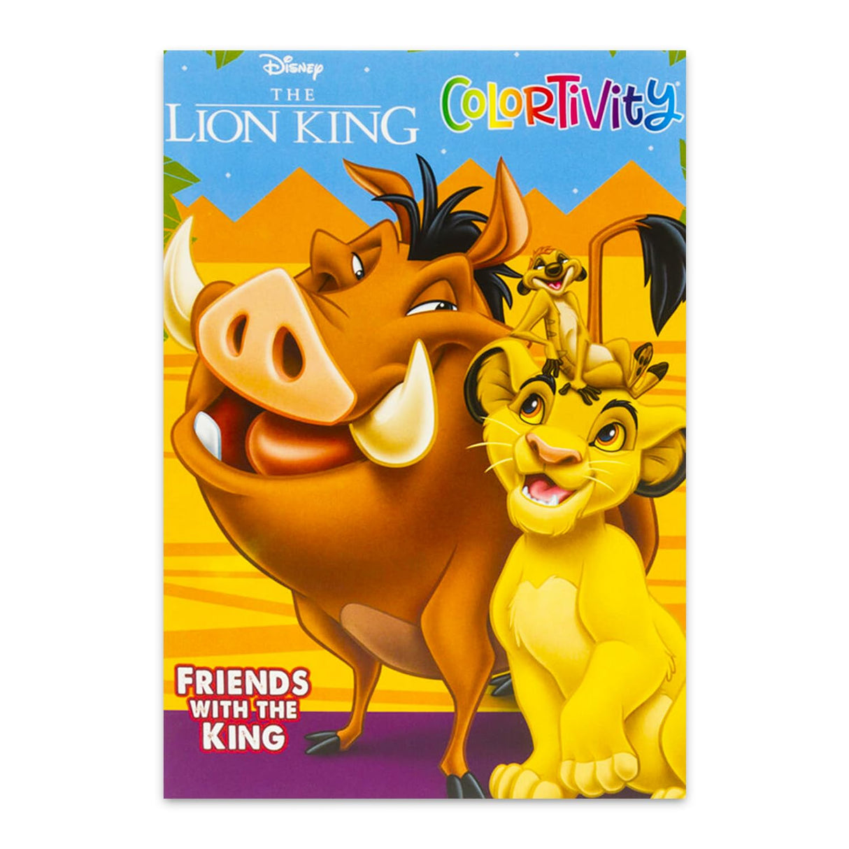 Disney Lion King and Lion Guard Coloring Book Set - Bundle Activity Pages, Mess-Free Imagine Ink Book and Stickers | Simba Party Supplies Disney