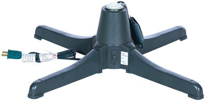 Fraser Hill Farm 360-Degree Rotating Tree Stand for Up to 7.5' Artificial Christmas Trees, FFRSTD-026, 26 Inch, Green