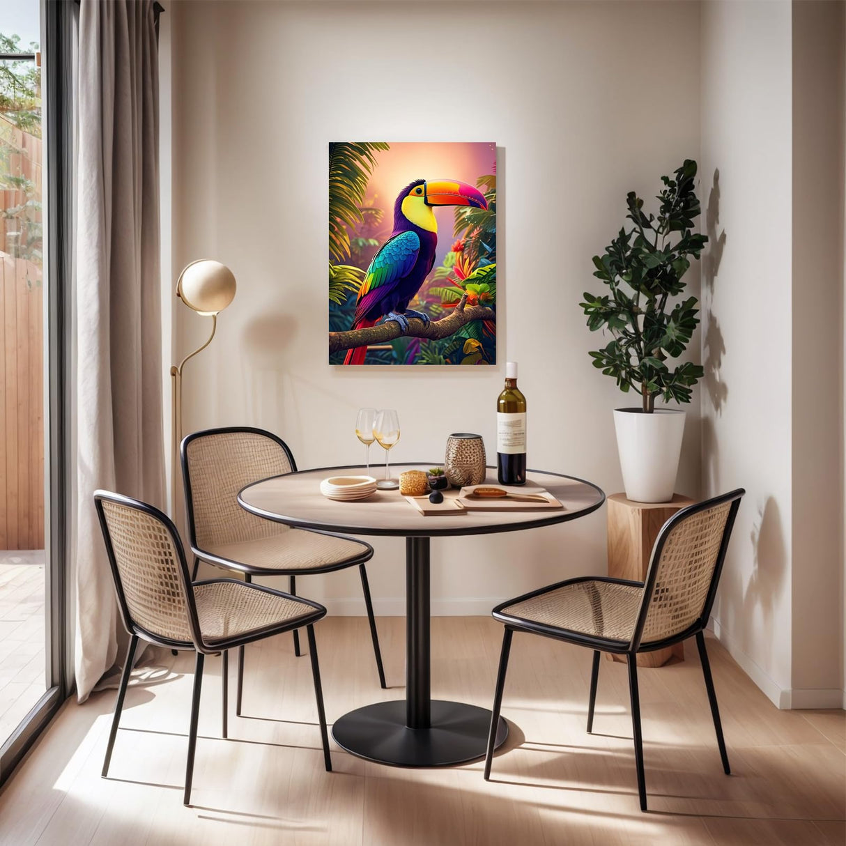 Chionox Bird Diamond Art Kits for Adults,Bird Diamond Painting Kits for Adults Beginners,5D Round Full Drill Diamond Art Craft for Home Wall Decor 12x16 inch Chionox